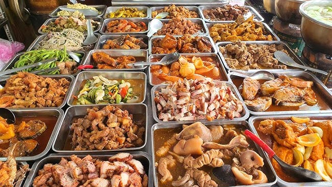 Thực đơn đa dạng