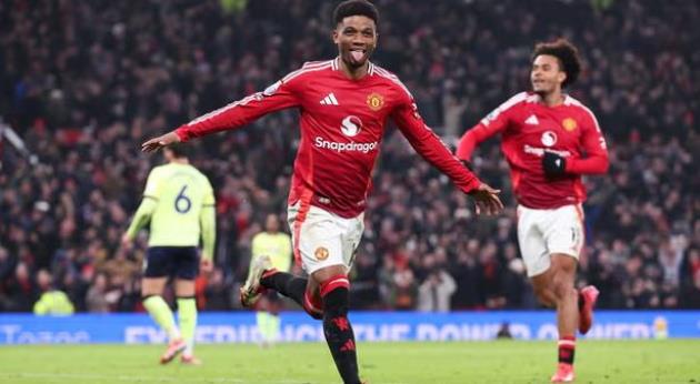 Amad Diallo đi vào lịch sử ở cả MU lẫn Premier League