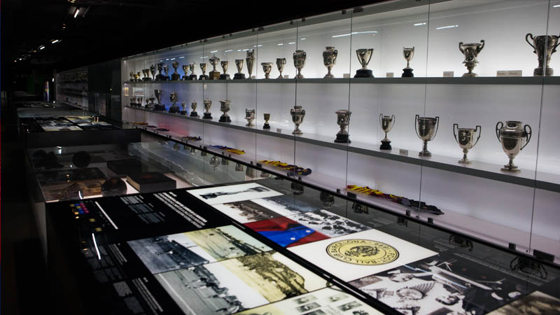 Phòng truyền thống của Barca